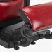 Barber Chair GABBIANO BARBER PRESIDENT red