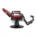 Barber Chair GABBIANO BARBER PRESIDENT red