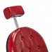 Barber Chair GABBIANO BARBER PRESIDENT red