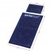 Massage acupressure mat with cushion, blue