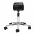 Footrest for pedicure Sillon Bell on wheels, black