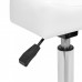 Footrest for pedicure Sillon Bell on wheels, white