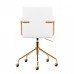 Master Stool QS-OF211G, white