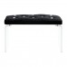 Manicure stand MOMO DIAMOND VELVET, black